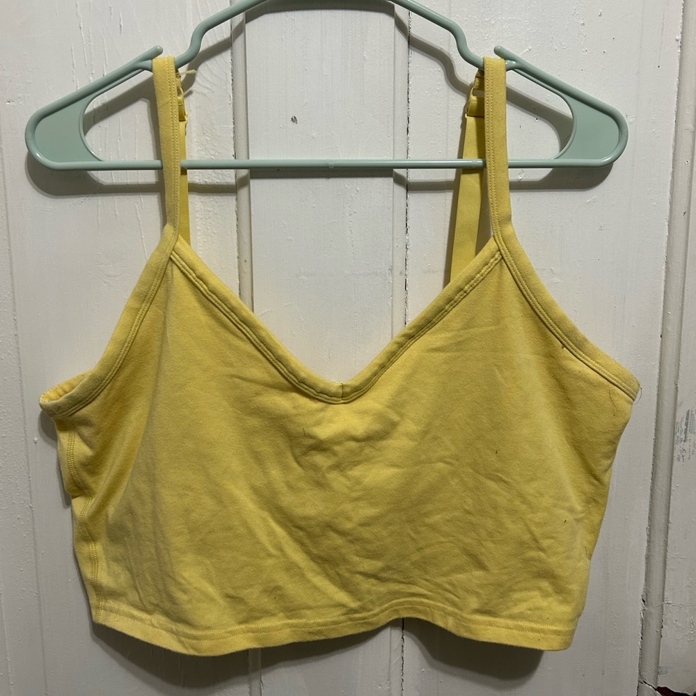 Yellow Aerie offline bra top XL